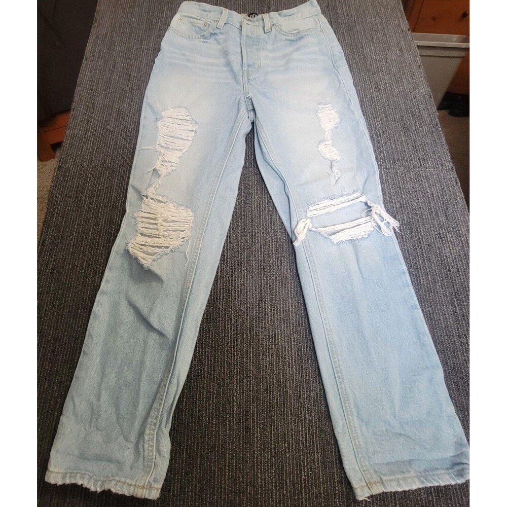 BDG Urban Outfitters Jeans 28 x 27 Denim Distressed Light Wash Straight Fit